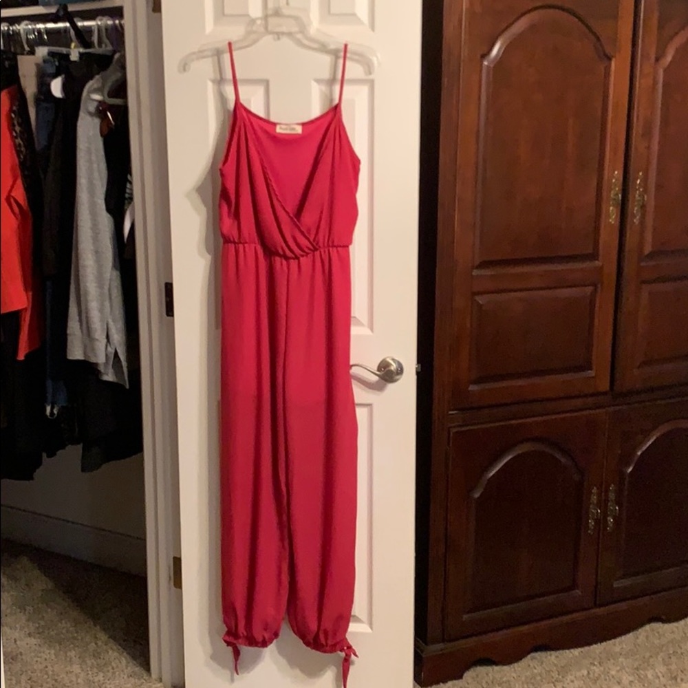 Peach Love - Jumpsuit hot pink ADORABLE!!!